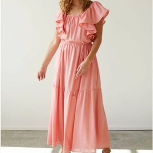 Elliatt Pink Maxi Dress